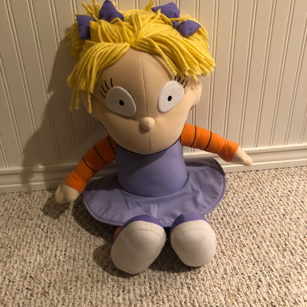 1997 Nickelodeon Rugrats Large Angelica Doll 24"